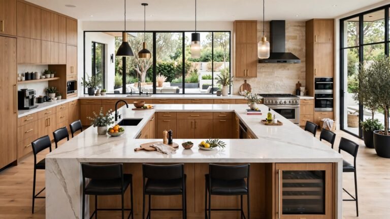 19 U Shaped Kitchen Island Ideas That Maximize Space and Style