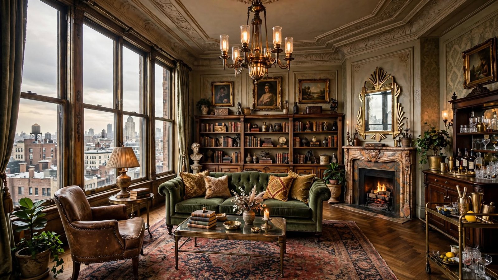 Vintage Penthouse Apartment Ideas