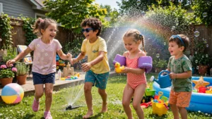 backyard summer fun for kids