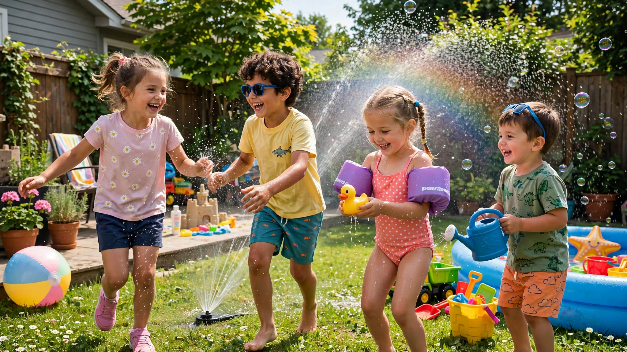 backyard summer fun for kids