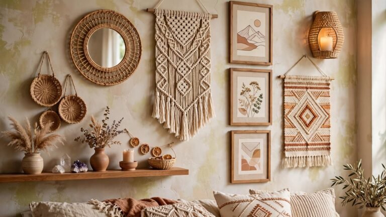 26 Boho Bedroom Wall Decor Ideas to Transform Your Space