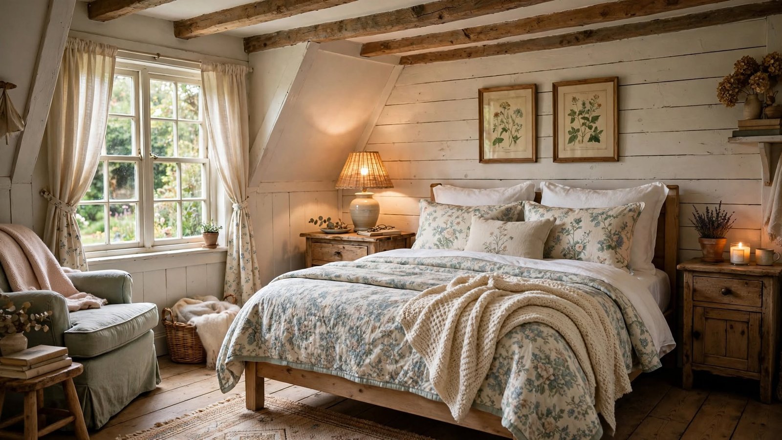 cottage guest bedroom
