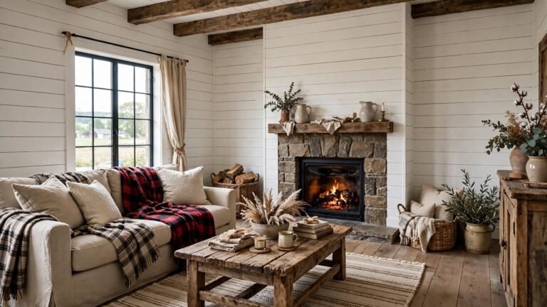 19 Country Farmhouse Living Room Ideas for a Warm and Timeless Space