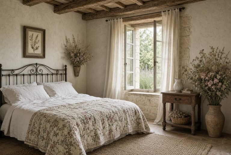 16 European Cottage Bedroom Ideas for Timeless Rustic Charm