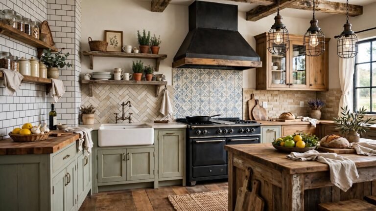 20 Farmhouse Kitchen Backsplash Ideas That Bring Warm Rustic Character Home
