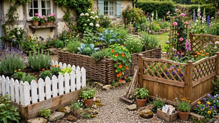 21 Garden Bed Fence Ideas to Elevate Your Outdoor Space