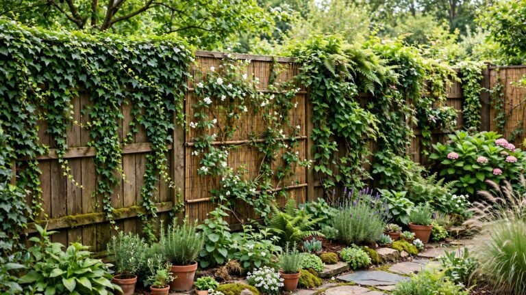 17 Garden Fence Covering Ideas to Transform Your Outdoor Space
