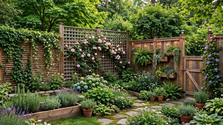 20 Garden Fence Privacy Ideas for a Secluded Outdoor Retreat