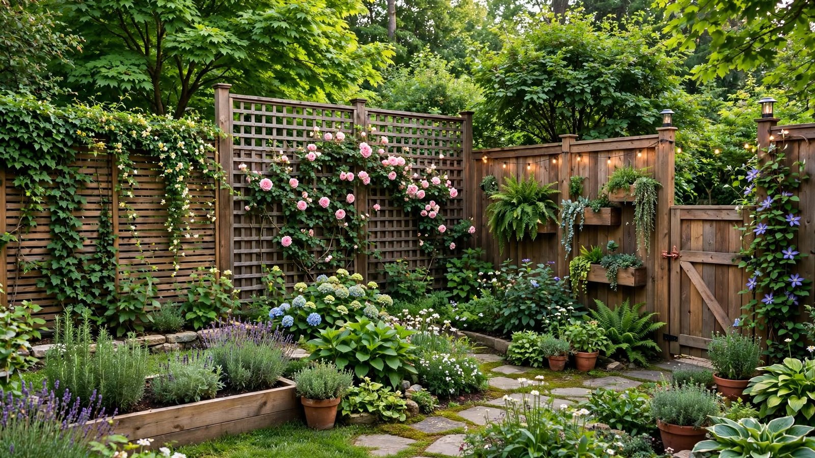 garden fence privacy ideas