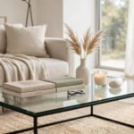 glass coffee table decor