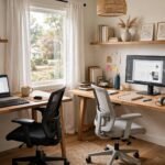 home office for two people