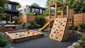 kids playground backyard