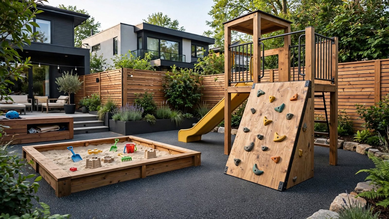 kids playground backyard
