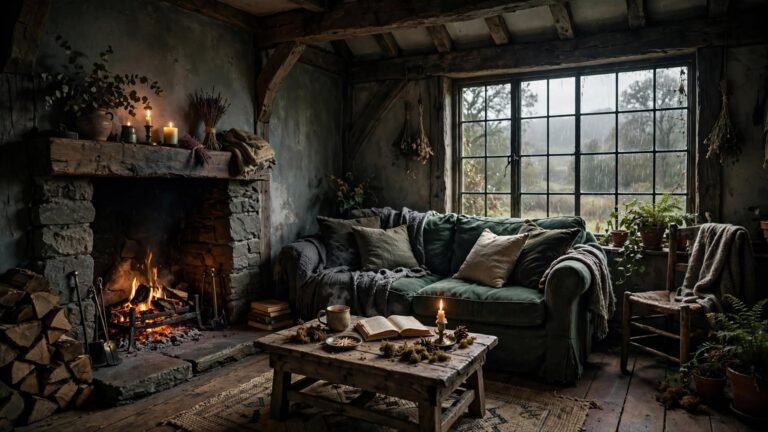 30 Moody Cottage Living Room Ideas for a Warm and Atmospheric Space