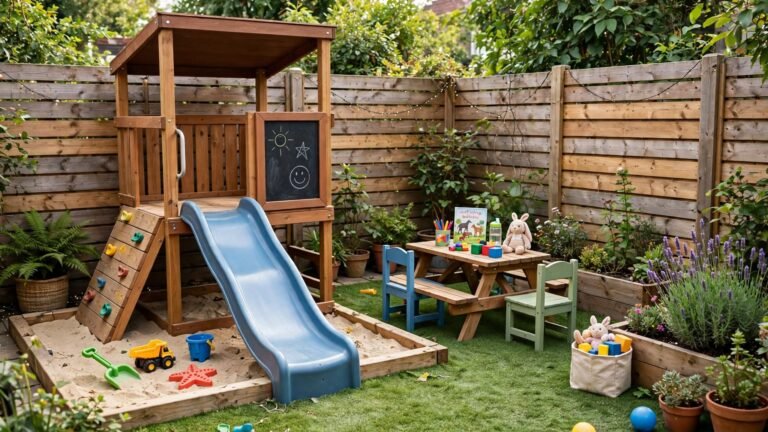 17 Small Backyard Play Area for Kids Inspirations for Compact Spaces