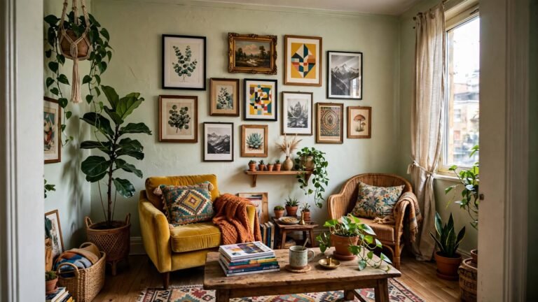 25 Small Eclectic Living Room Ideas for Bold, Collected Style