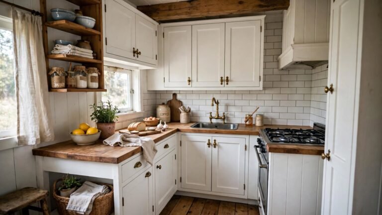 23 Small Farmhouse Kitchen Ideas for Cozy Country Charm