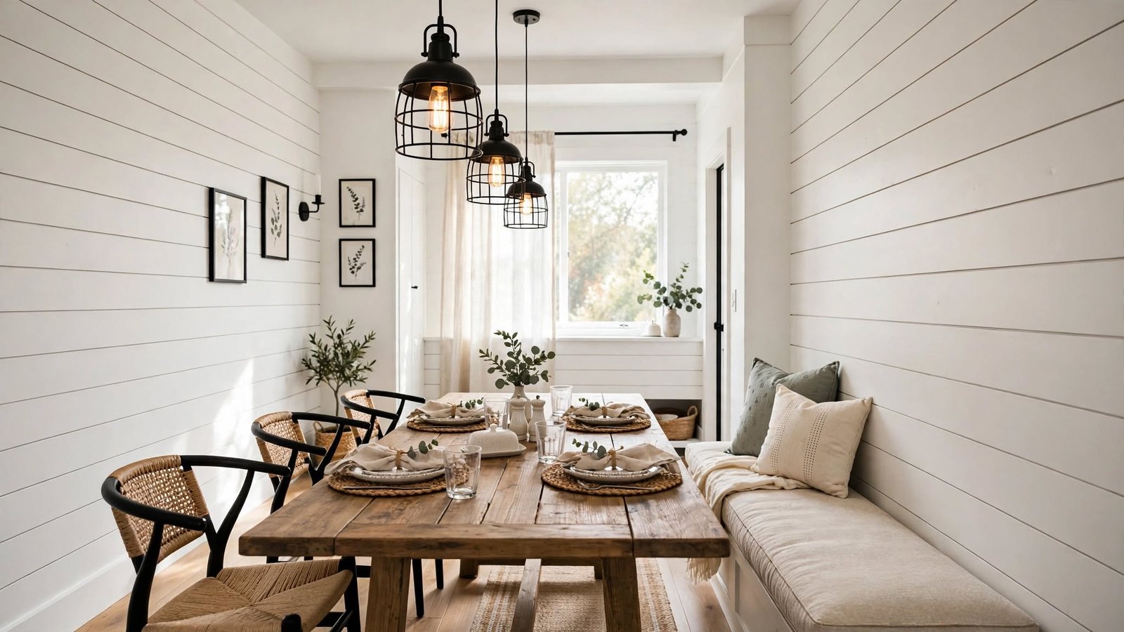 small narrow dining room ideas