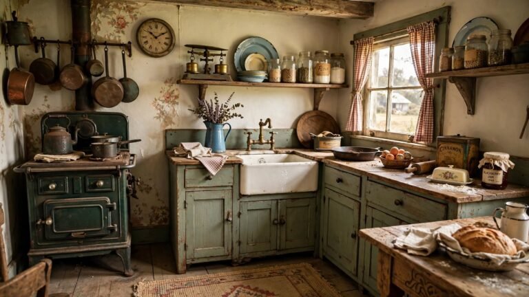 14 Vintage Farmhouse Kitchen Ideas That Bring Timeless Warmth Home
